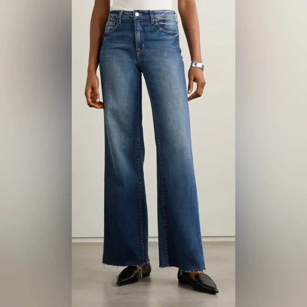 L’agence Ruth High Rise Wide Leg Jeans - Picture 2 of 9